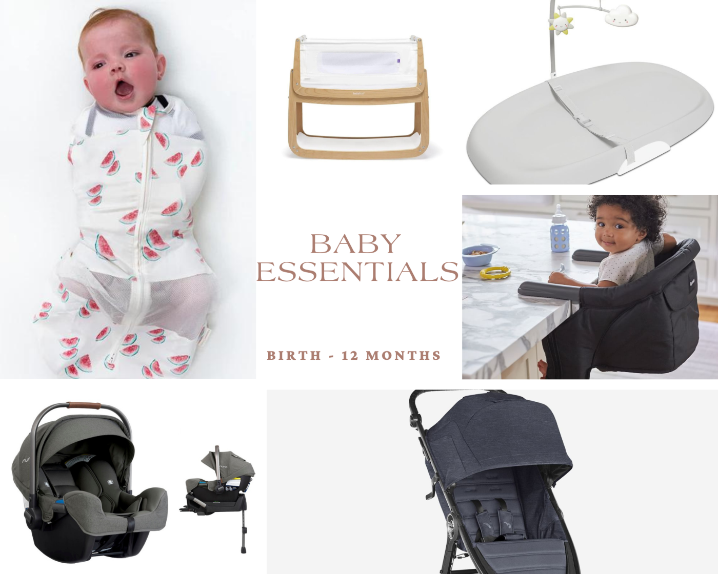 Minimalist Baby Essentials (Birth to 12 months) – Basketful O' Joy